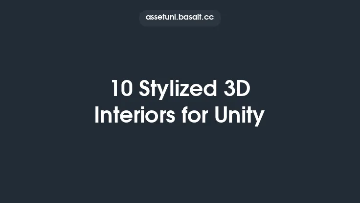 10 Stylized 3D Interiors for Unity Thumbnail