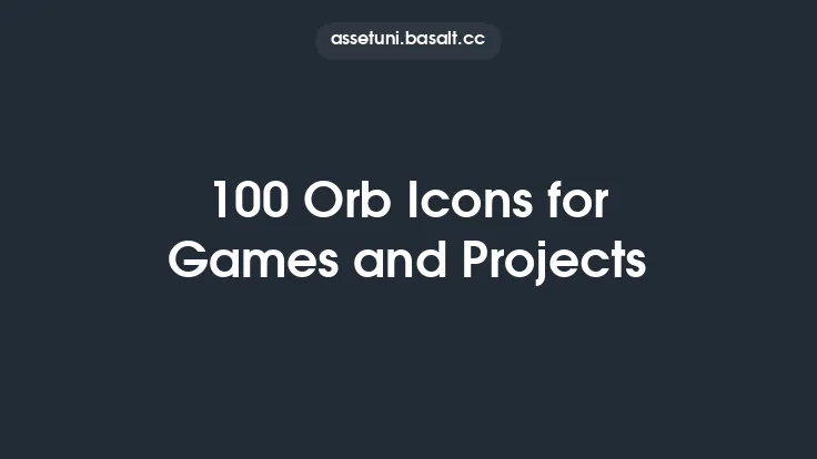 100 Orb Icons for Games and Projects Thumbnail
