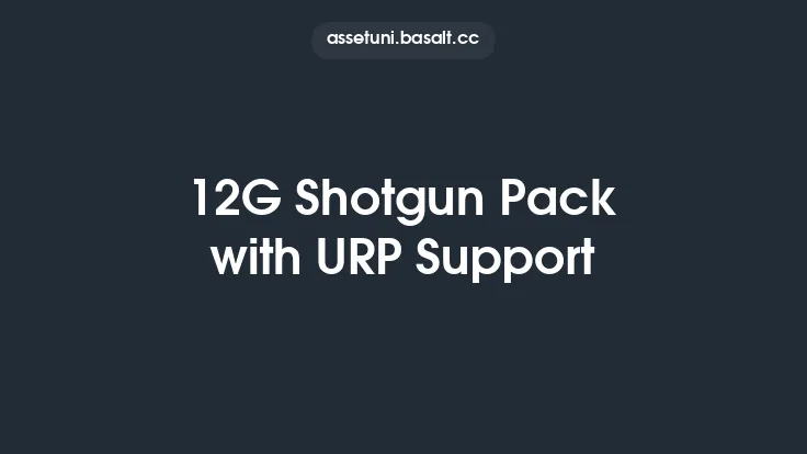 12G Shotgun Pack with URP Support Thumbnail