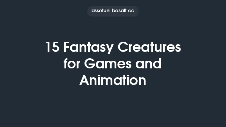 15 Fantasy Creatures for Games and Animation Thumbnail
