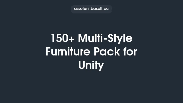 150+ Multi-Style Furniture Pack for Unity Thumbnail
