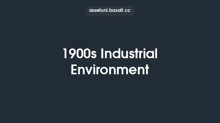 1900s Industrial Environment Thumbnail