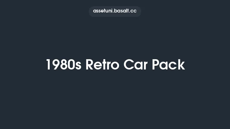 1980s Retro Car Pack Thumbnail
