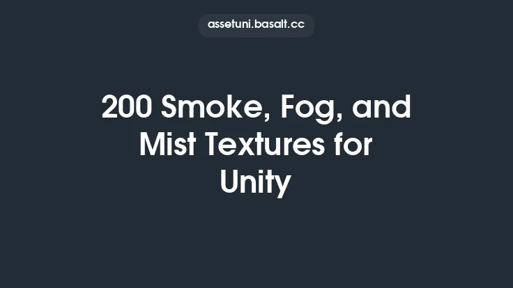 200 Smoke, Fog, and Mist Textures for Unity Thumbnail