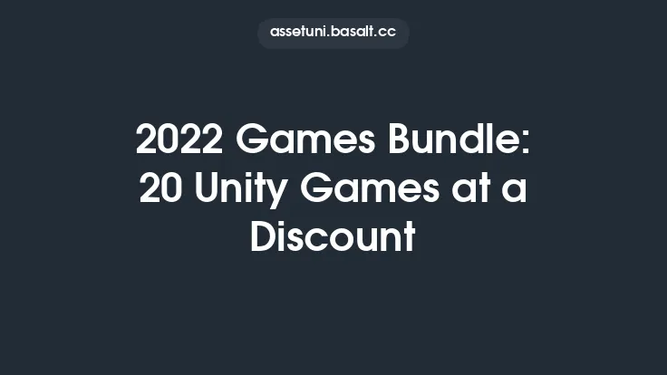 2022 Games Bundle: 20 Unity Games at a Discount Thumbnail