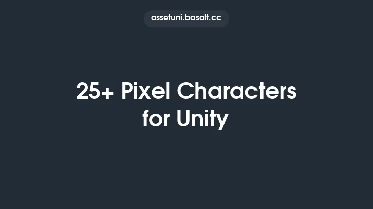 25+ Pixel Characters for Unity Thumbnail