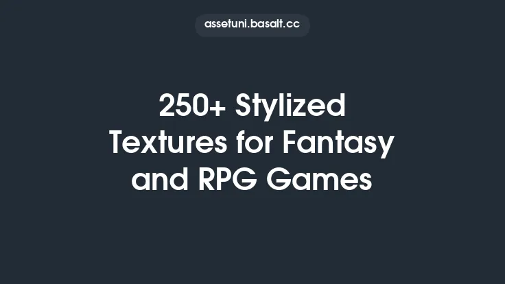 250+ Stylized Textures for Fantasy and RPG Games Thumbnail