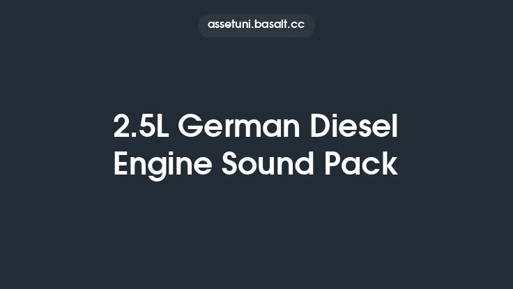 2.5L German Diesel Engine Sound Pack Thumbnail
