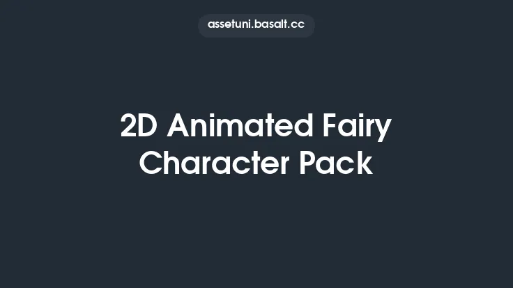 2D Animated Fairy Character Pack Thumbnail