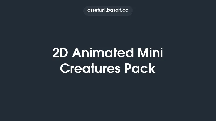 2D Animated Mini Creatures Pack Thumbnail