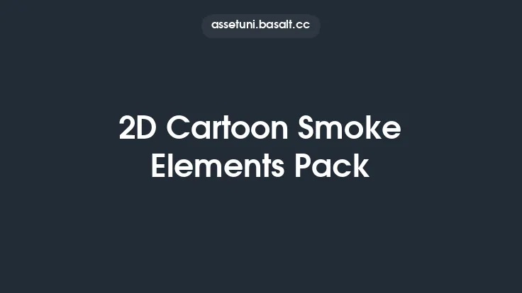 2D Cartoon Smoke Elements Pack Thumbnail