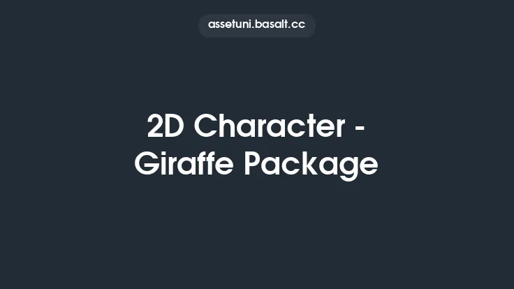 2D Character - Giraffe Package Thumbnail