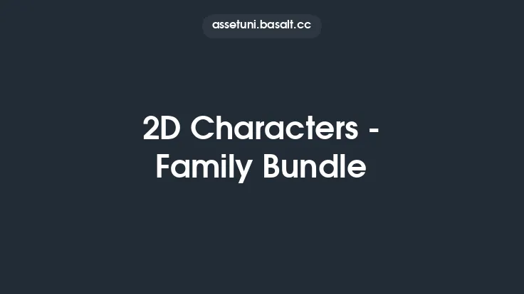 2D Characters - Family Bundle Thumbnail
