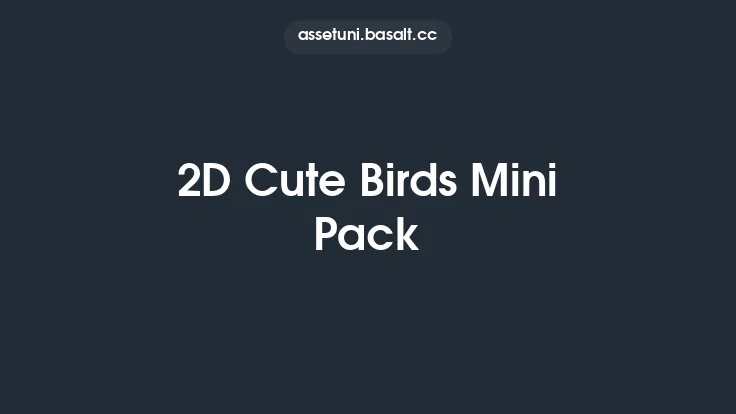 2D Cute Birds Mini Pack Thumbnail