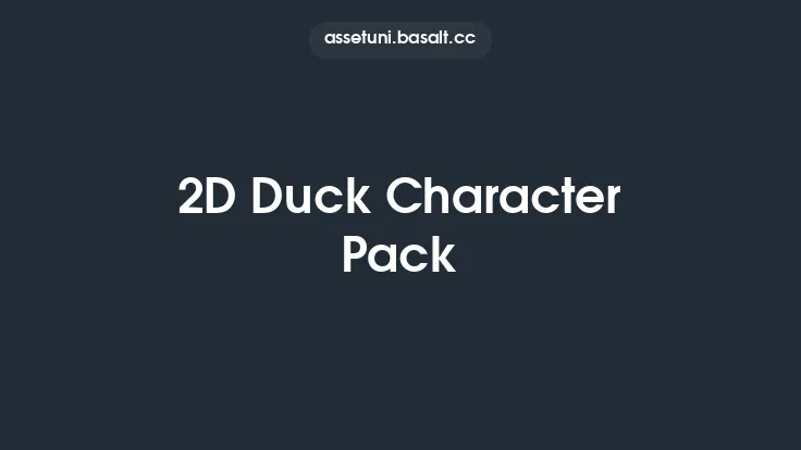 2D Duck Character Pack Thumbnail
