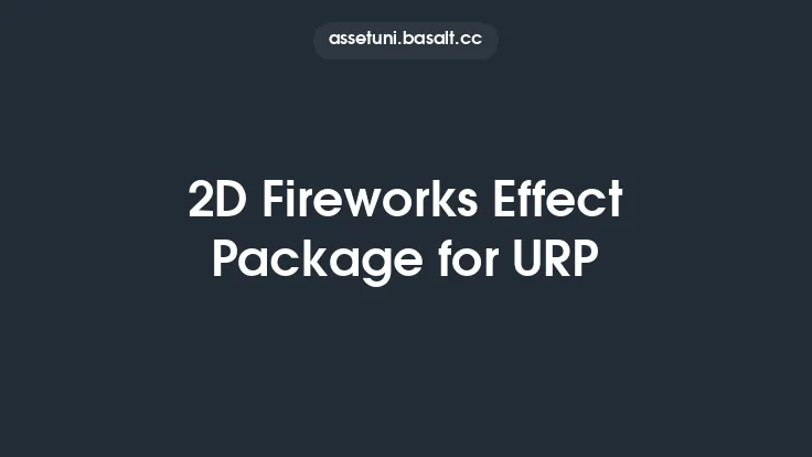 2D Fireworks Effect Package for URP Thumbnail
