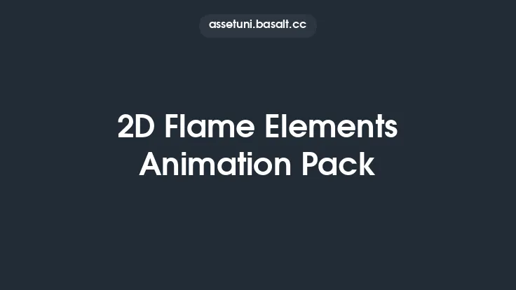 2D Flame Elements Animation Pack Thumbnail