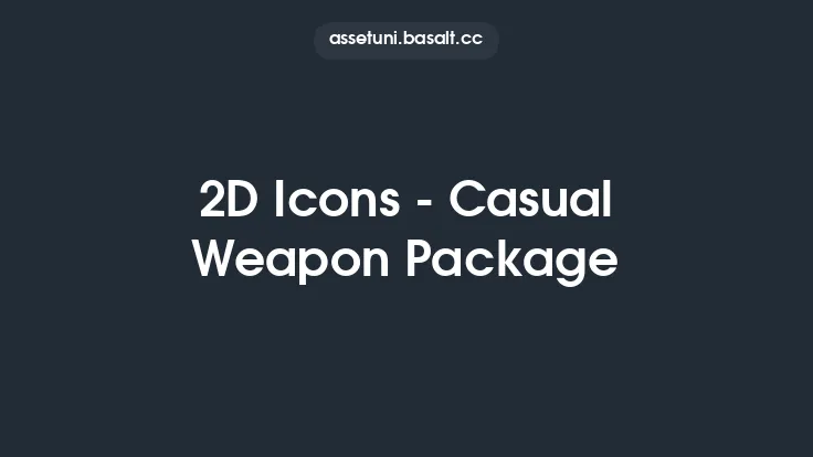 2D Icons - Casual Weapon Package Thumbnail