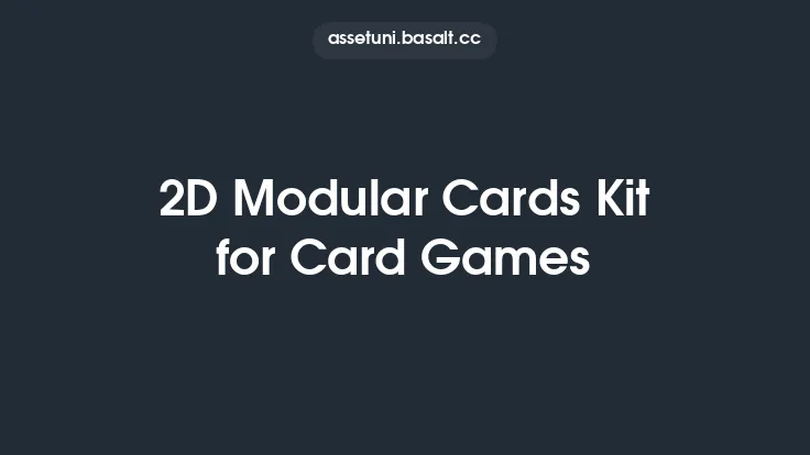 2D Modular Cards Kit for Card Games Thumbnail