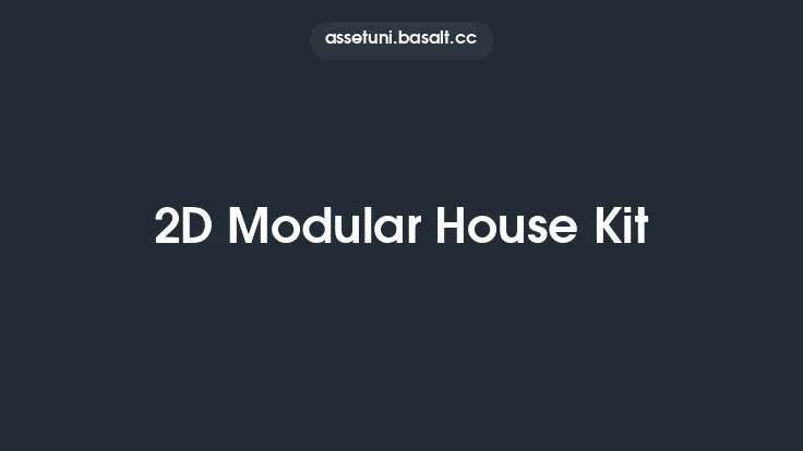 2D Modular House Kit Thumbnail