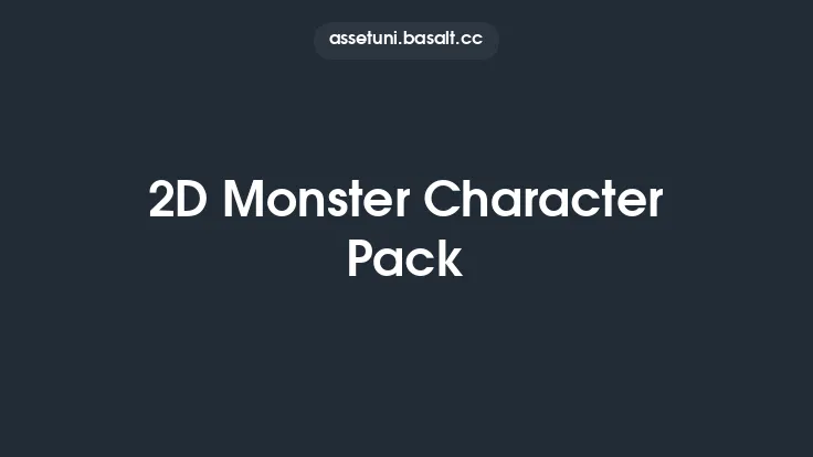 2D Monster Character Pack Thumbnail
