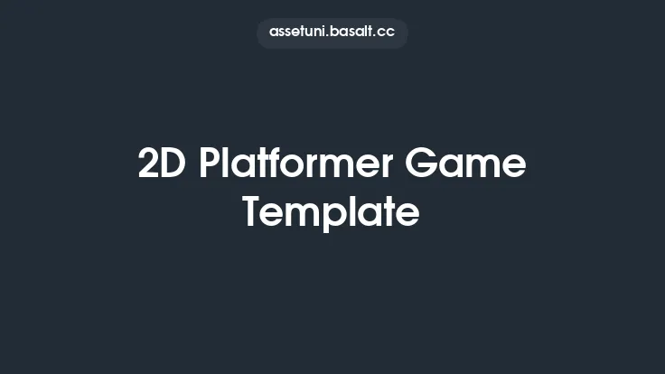 2D Platformer Game Template Thumbnail