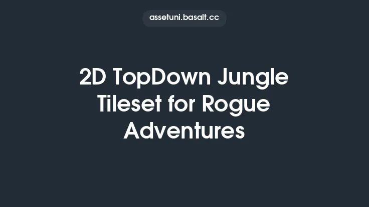 2D TopDown Jungle Tileset for Rogue Adventures Thumbnail
