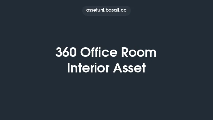 360 Office Room Interior Asset Thumbnail