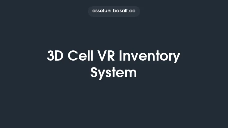 3D Cell VR Inventory System Thumbnail