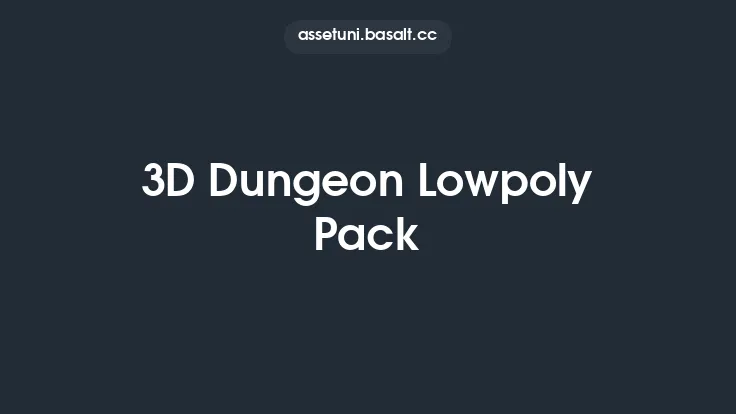 3D Dungeon Lowpoly Pack Thumbnail