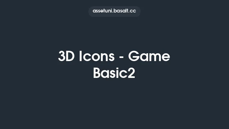 3D Icons - Game Basic2 Thumbnail