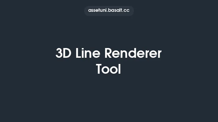 3D Line Renderer Tool Thumbnail