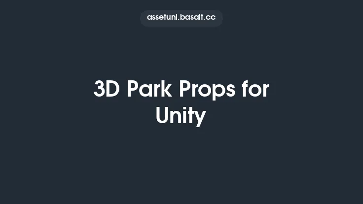 3D Park Props for Unity Thumbnail