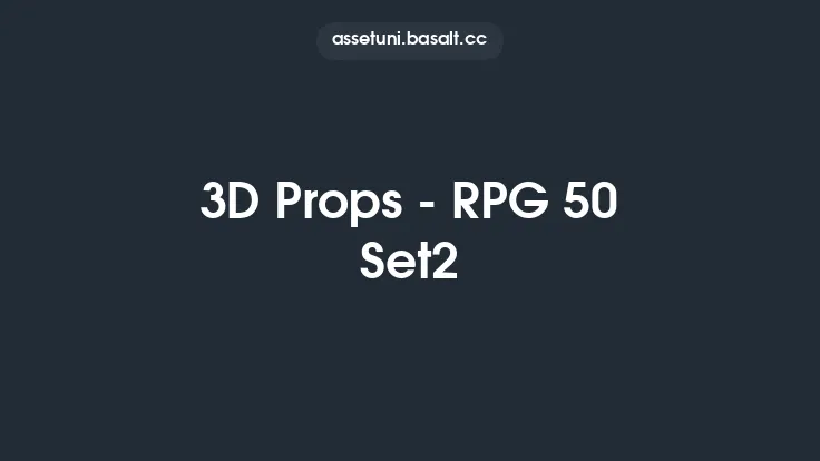 3D Props - RPG 50 Set2 Thumbnail
