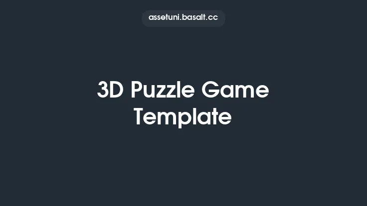 3D Puzzle Game Template Thumbnail