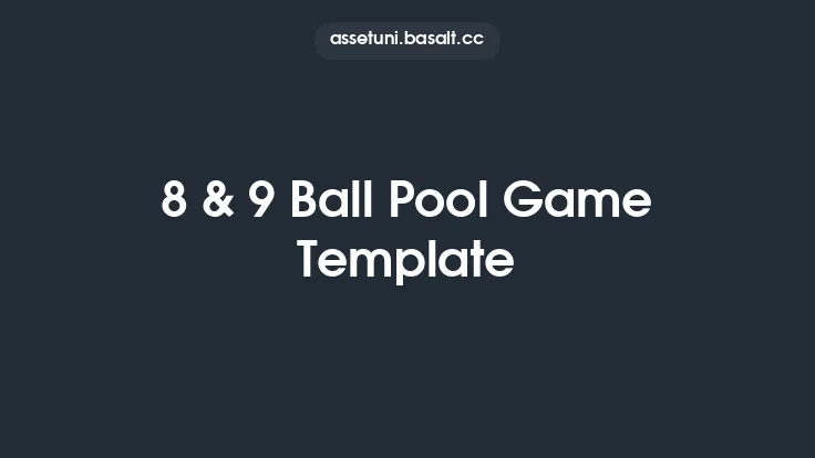 8 & 9 Ball Pool Game Template Thumbnail