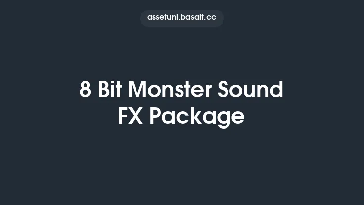 8 Bit Monster Sound FX Package Thumbnail