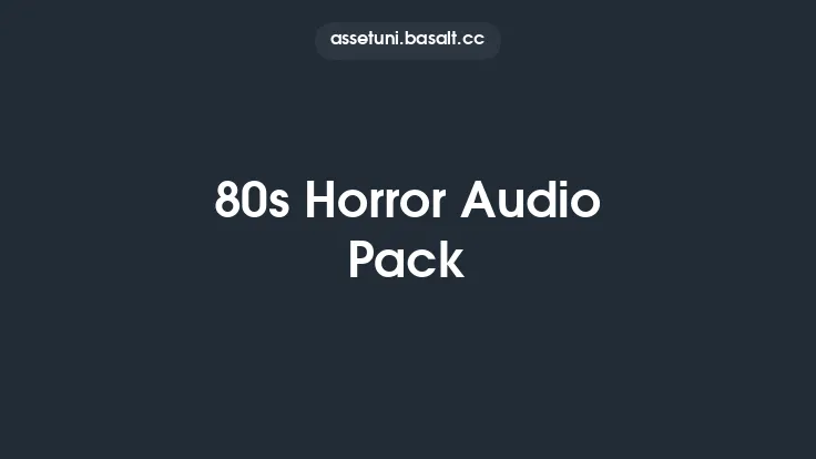 80s Horror Audio Pack Thumbnail