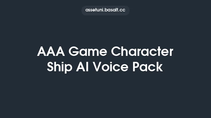 AAA Game Character Ship AI Voice Pack Thumbnail