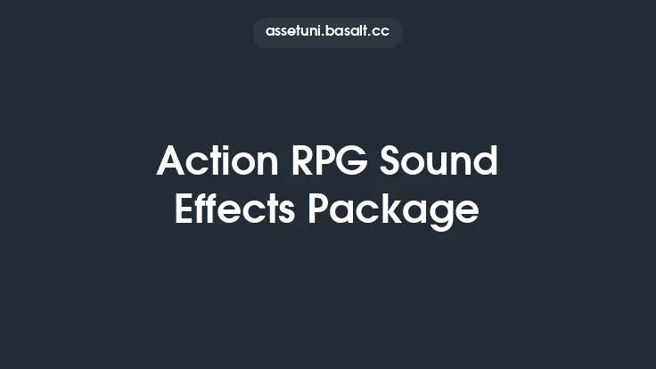 Action RPG Sound Effects Package Thumbnail