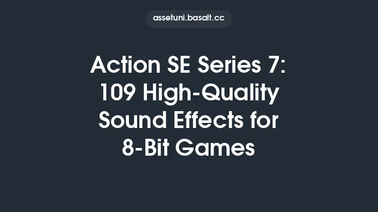 Action SE Series 7: 109 High-Quality Sound Effects for 8-Bit Games Thumbnail
