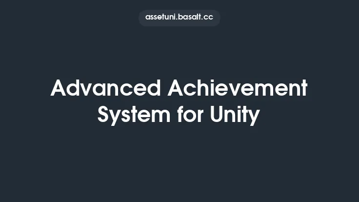 Advanced Achievement System for Unity Thumbnail