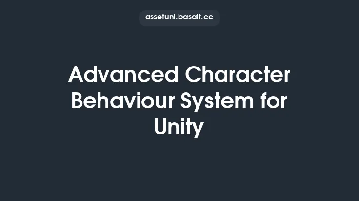 Advanced Character Behaviour System for Unity Thumbnail