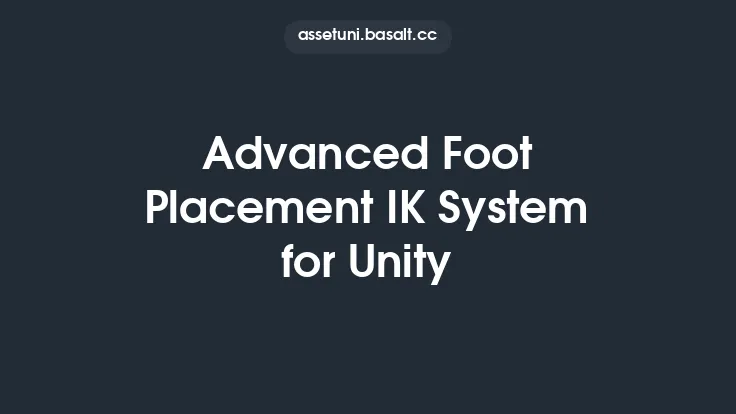 Advanced Foot Placement IK System for Unity Thumbnail