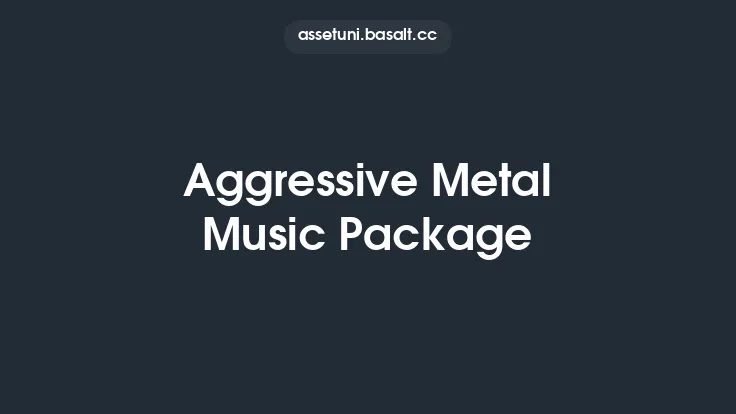 Aggressive Metal Music Package Thumbnail