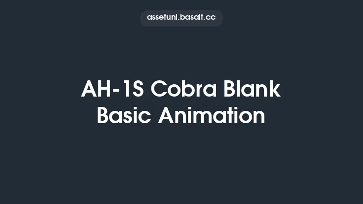 AH-1S Cobra Blank Basic Animation Thumbnail