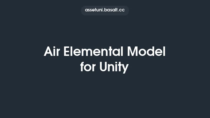 Air Elemental Model for Unity Thumbnail