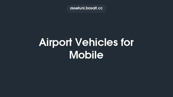 Airport Vehicles for Mobile Thumbnail