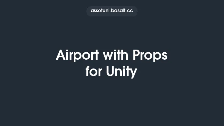 Airport with Props for Unity Thumbnail
