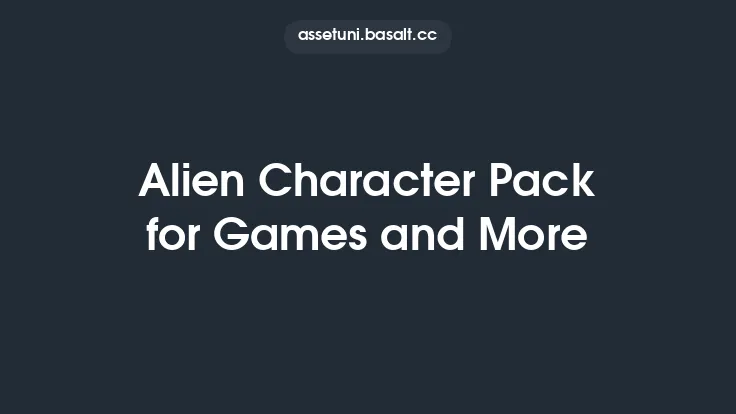 Alien Character Pack for Games and More Thumbnail